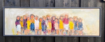 Maleri 20 x 70 cm 
