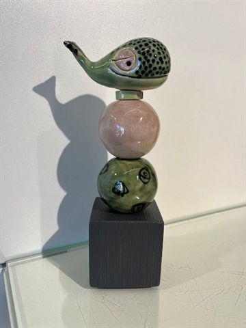 Lille keramik søjle 