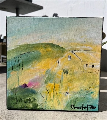 Maleri 20 x 20 cm