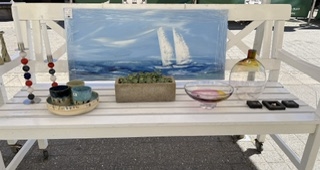 Maleri 40 x 90 cm