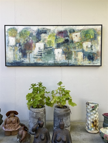 Maleri 50 x 120 cm 