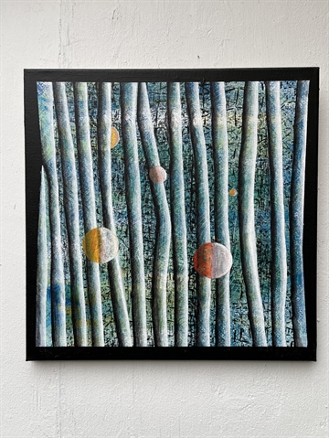 Maleri 40 x 40 cm