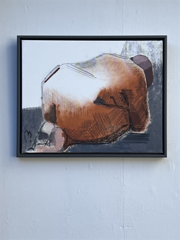 "Naked so naked" 40x50 cm