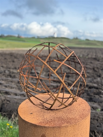 Jernskulptur Ø 50 cm