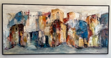 Maleri 90 x 150 cm 