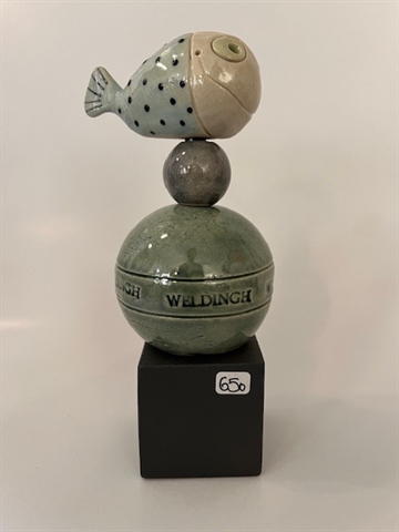 Lille keramik søjle 