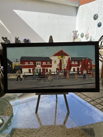 Maleri med Skagen motiv