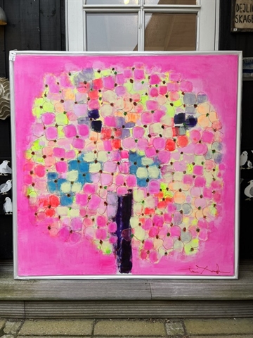 Maleri 135 x135 cm