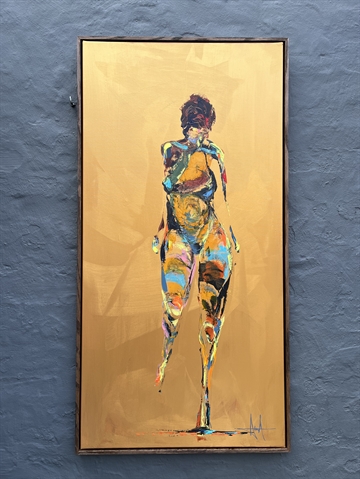 Maleri 60 x 120 cm