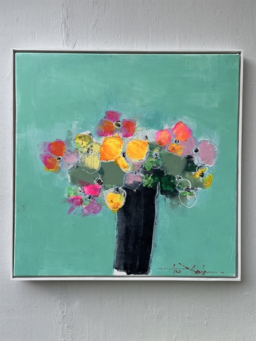 Maleri 55 x 55 cm