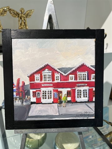 Maleri med Skagen motiv