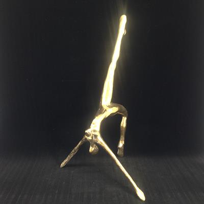 Bronzefigur \'\'Eternal Leap" af Yanni Souvatzoglou