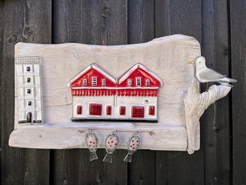 Relief med glas