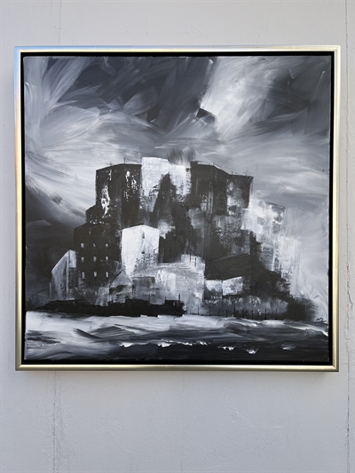 Maleri 60 x 60 cm