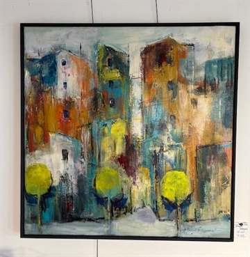 Maleri 60 x 60 cm 