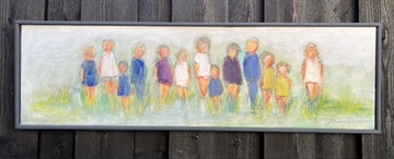 Maleri 20 x 70 cm 