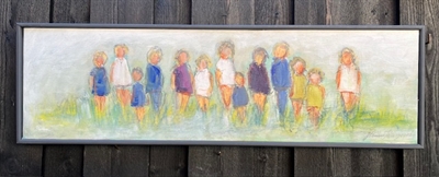 Maleri 20 x 70 cm 