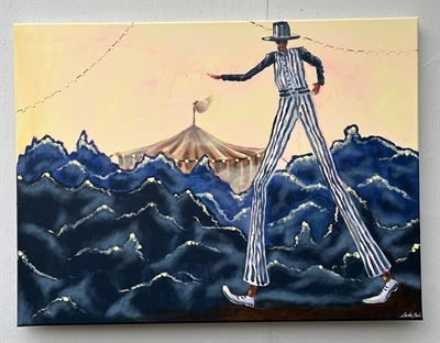 Maleri "Cirque de Nuit"