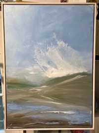 Maleri 70 x 50 cm