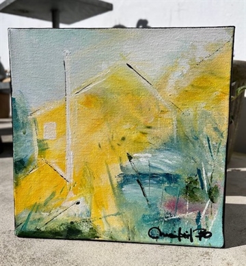 Maleri 20 x 20 cm