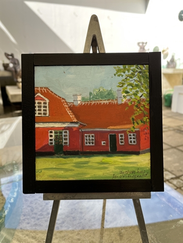 Maleri med Skagen motiv