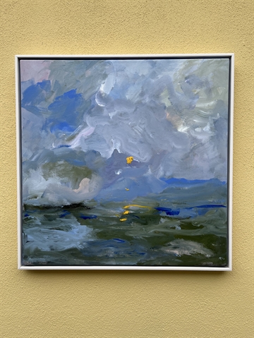 Maleri 60 x 60 cm