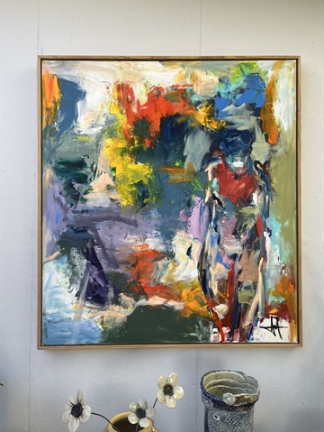 Maleri 90 x100