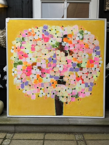 Maleri 135 x135 cm