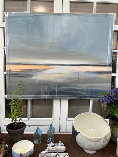 Maleri 120 x 150 cm