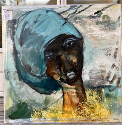 Maleri 50 x 50 cm - Betine