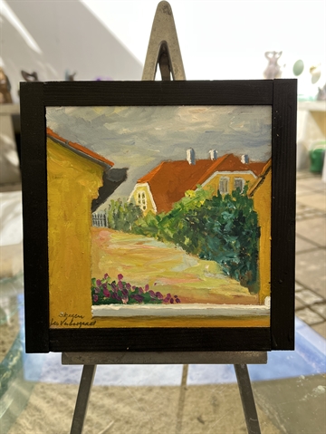 Maleri med Skagen motiv