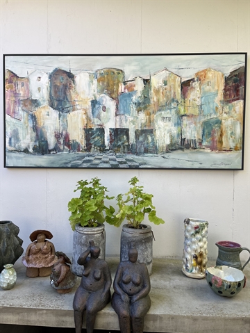 Maleri 70 x 150 cm 
