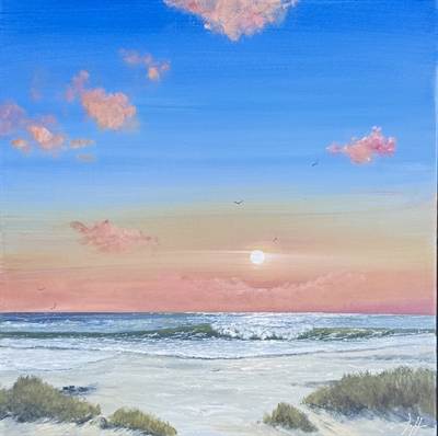 En smuk solnedgang - Gitte Toft