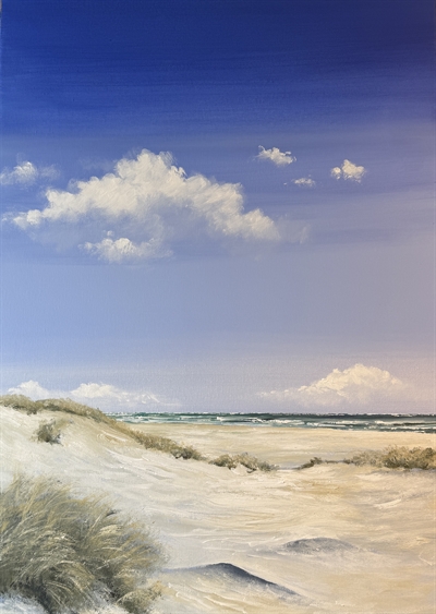 En tur ved stranden - Gitte Toft