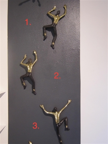 Bronzefigur ''Climber'' - flere varianter