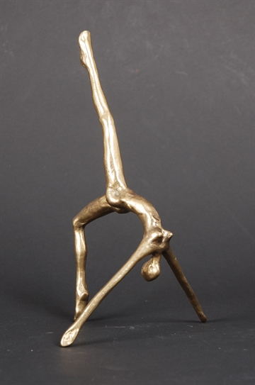 Bronzefigur ''Eternal Leap" af Yanni Souvatzoglou