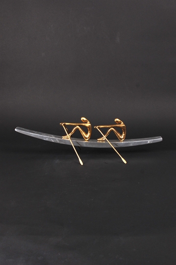 Bronzefigur "Rowers" af Yanni Souvatzoglou